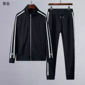 mann sportswear louis vuitton tracksuits Trainingsanzug sweatshirt junior stripe blue black
